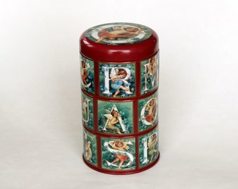 Cupid's Alphabet 3-in-one Tin