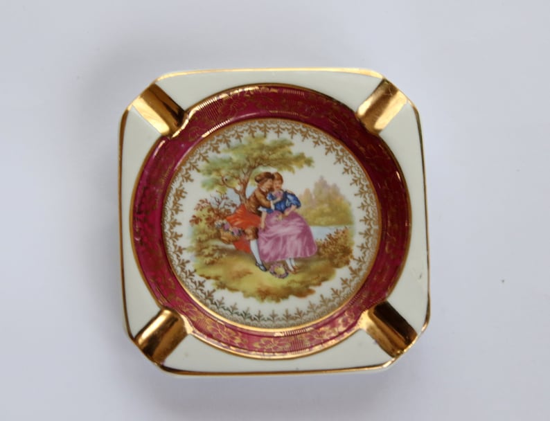 LIMOGES Ashtray Etsy