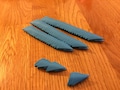 3D Origami Pieces Color- Any Color (275 per order)