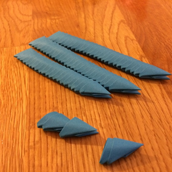 3D Origami Pieces Color- Any Color (275 per order)