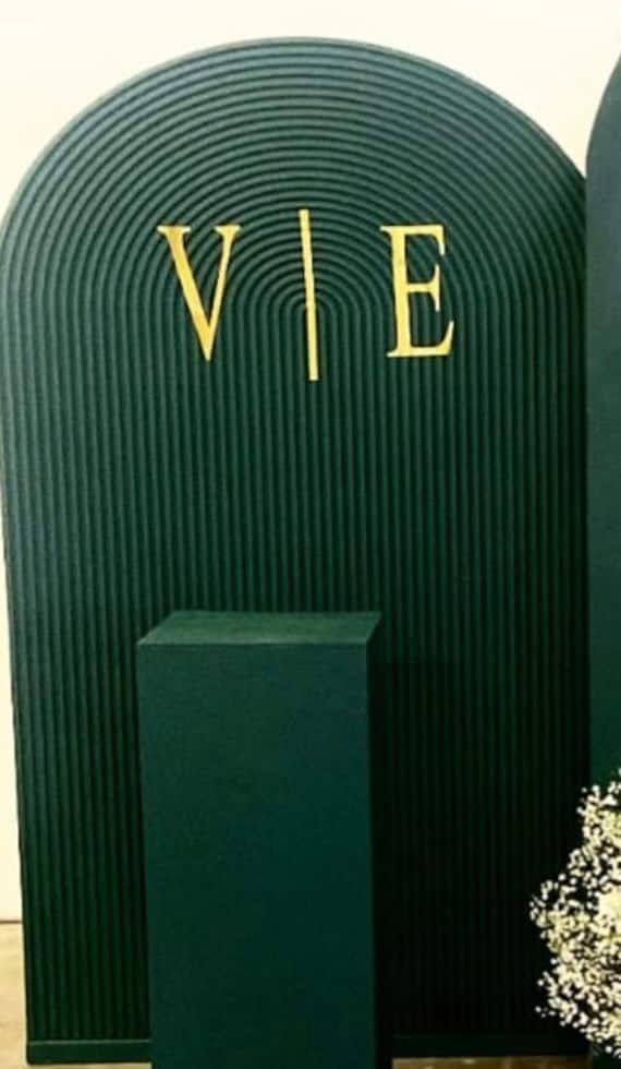 Ripple Arch 4x6 for Party Backdrop SVG, CNC