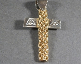Ancien Viking nordique or argent croix runique amulette pendentif médaillon 700-900 après JC artefact Unique beau chef-d'œuvre historique