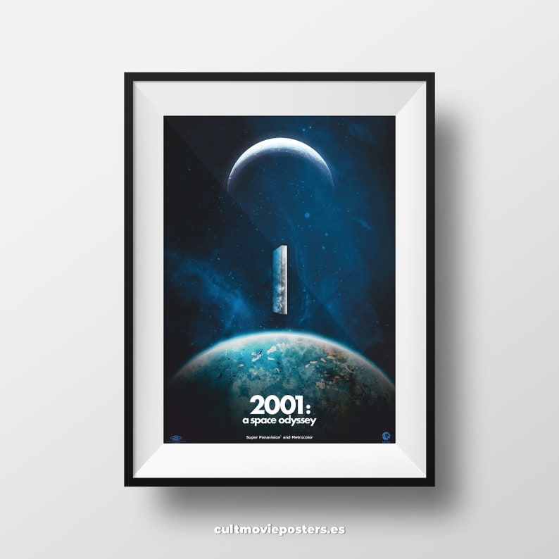 2001 A SPACE ODYSSEY EYE DESIGN MOVIE POSTER FILM A4 A3 ART PRINT CINEMA