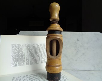 corker, bottle stopper, mouthpiece, bottle corker, winemaker's tool, retro kitchen decor, vintage french 1950