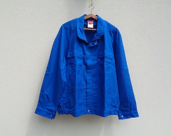 Adolphe Lafont Work Jacket, Size L, Indigo Blue, Size 52/54