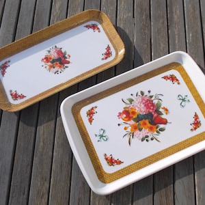 Plateau repas marron - vintage - ROBEX – Années 70