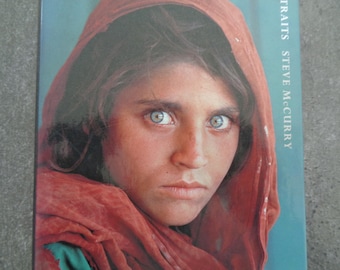 portraits of Steve McCurry, French edition, Phaidon 1999, photography book