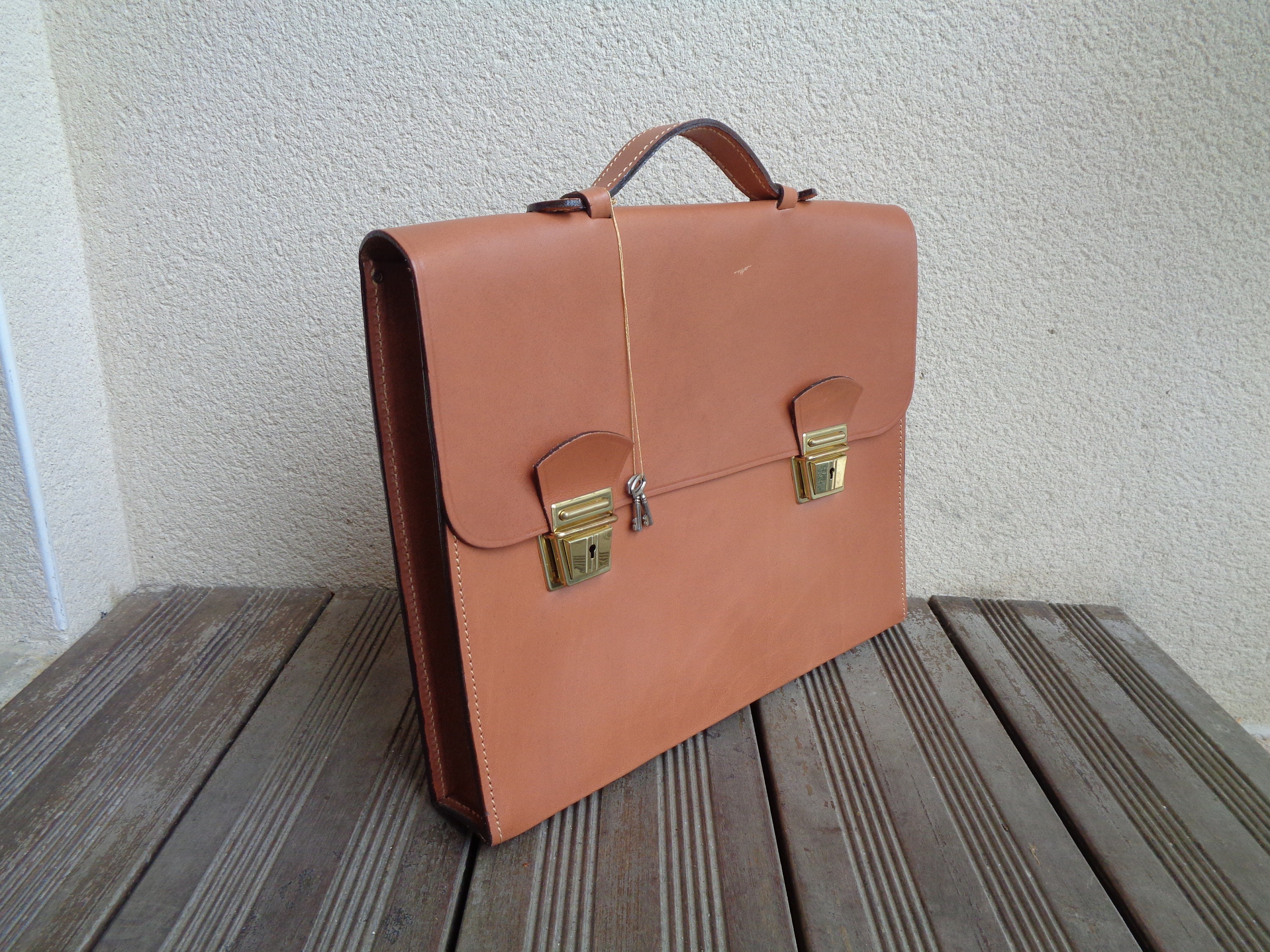 Cartable homme cuir Etsy France