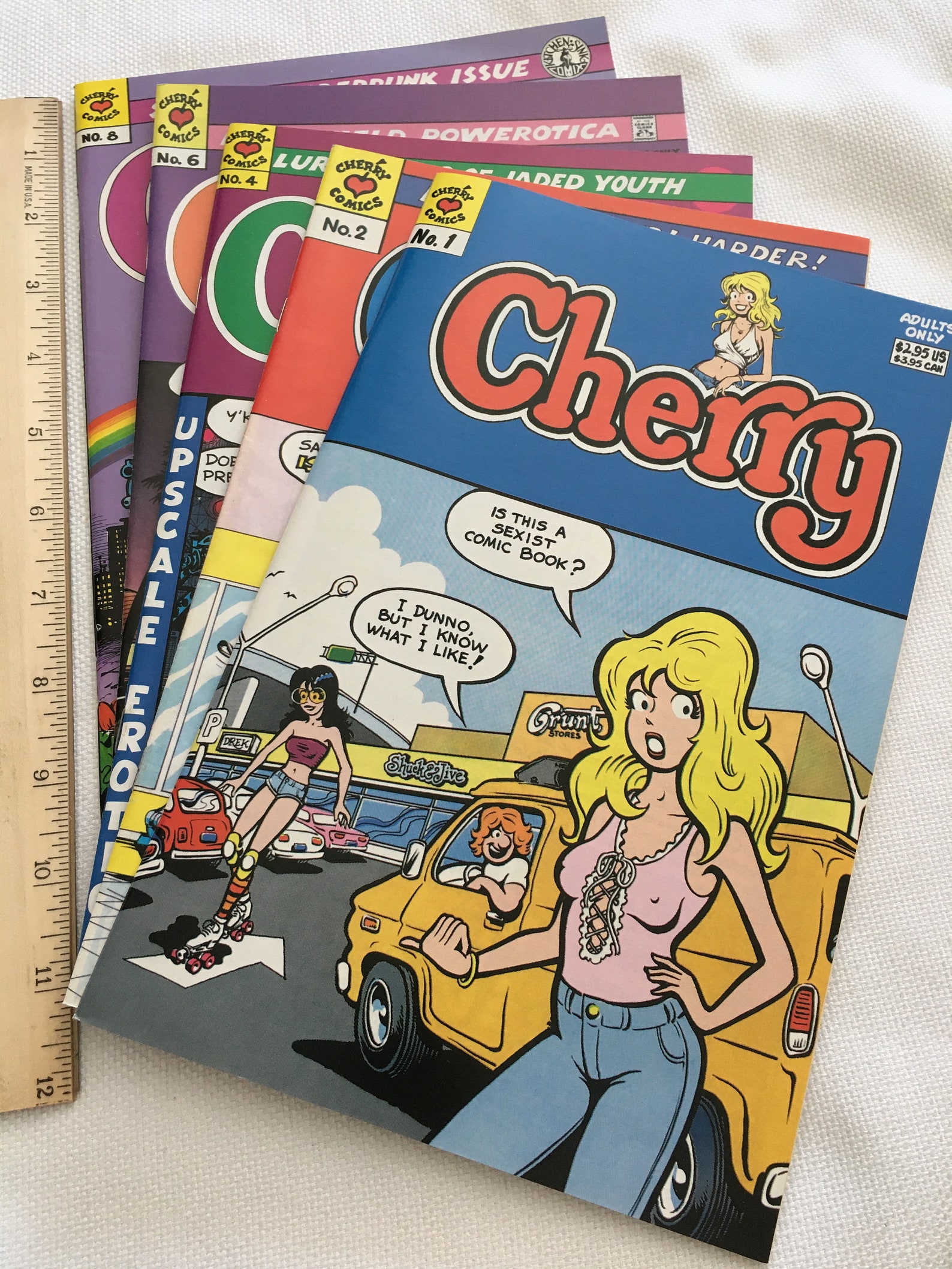 Cherry 1 2 4 6 8 Poptart Larry Welz Comics Adult Comic Etsy