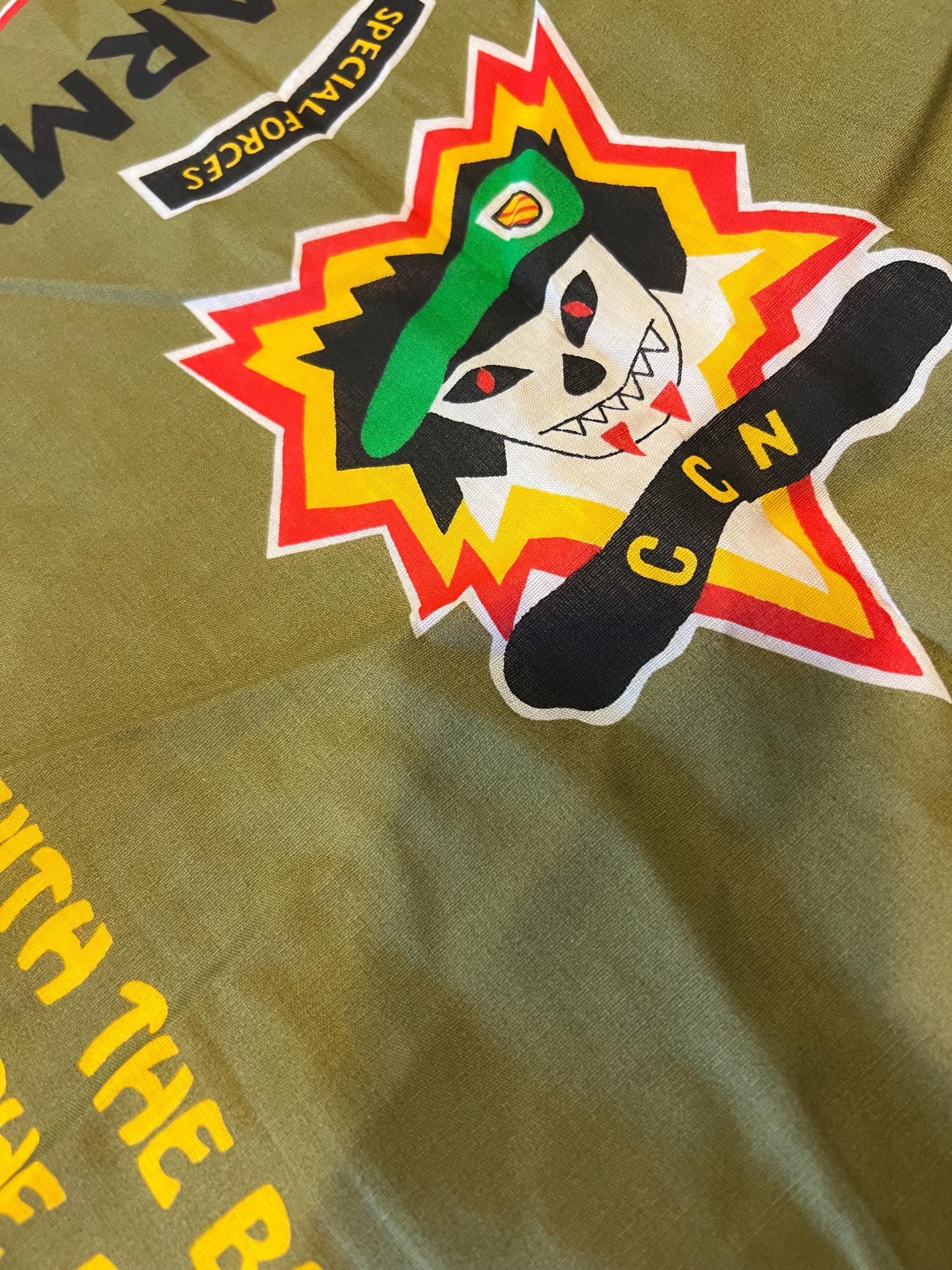 アメリカ軍。バンダナ。ベトナム戦。SPECIALFORCES。US.ARMY すべり