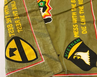 アメリカ軍。バンダナ。ベトナム戦。SPECIALFORCES。US.ARMY アメリカ軍。バンダナ。ベトナム戦。SPECIALFORCES。US.ARMY