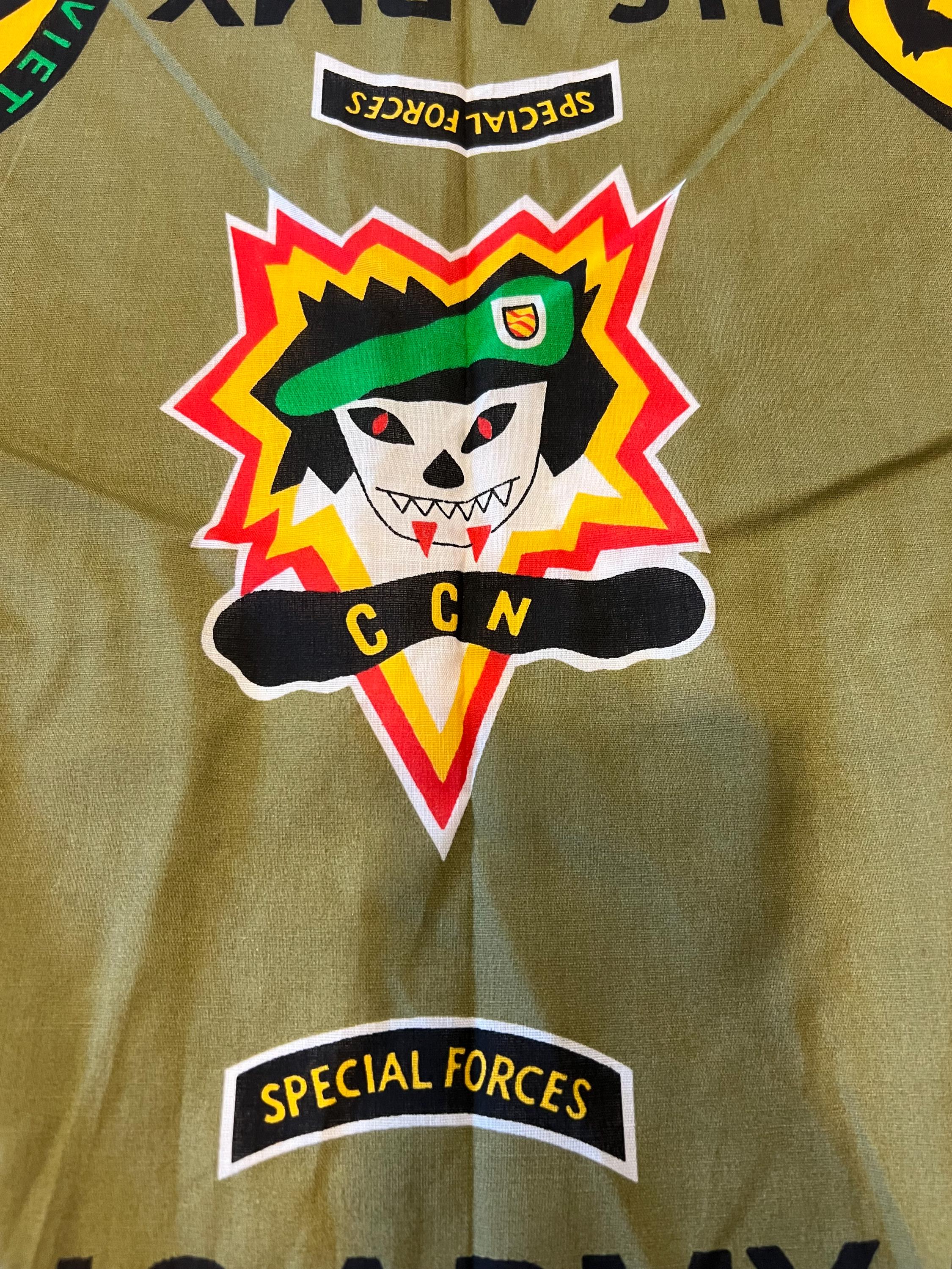 Vintage Vietnam War U.S. Army Special Forces Green Beret