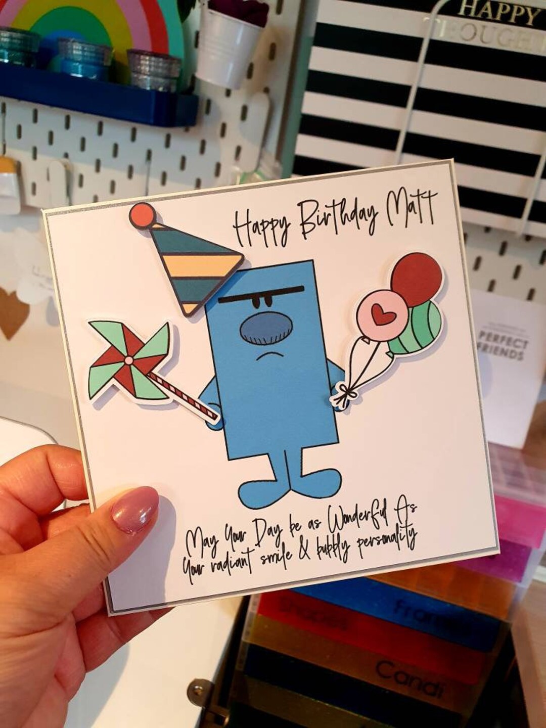 Grumpy Card Mr Grumpy Birthday Card - Etsy