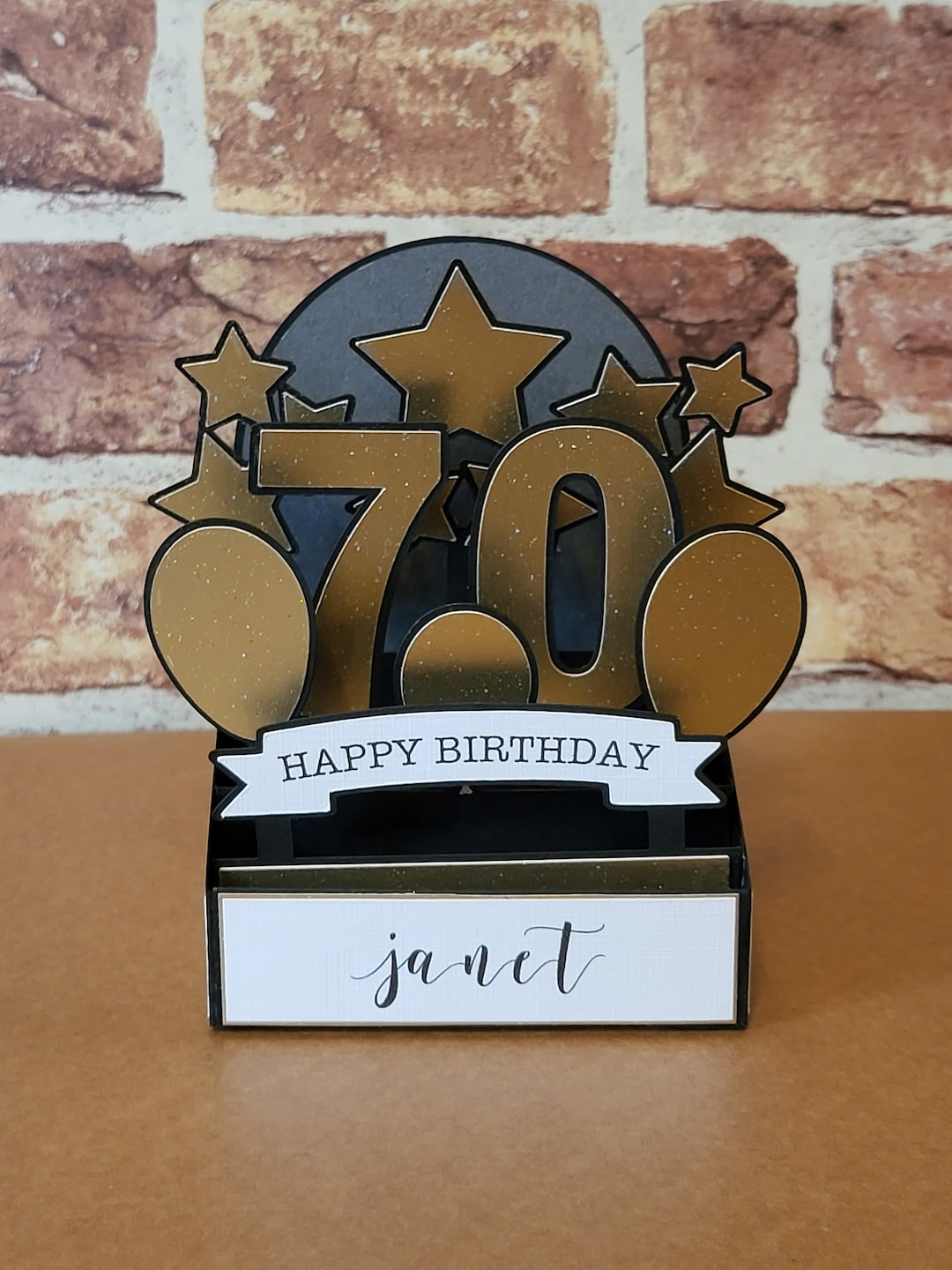 Personalised 70th Birthday Card - Etsy UK