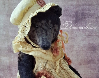 Verochka. Teddy bear. Artist bear.