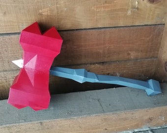 Runescape cosplay | Etsy Huge Dragon War Hammer in OSRS