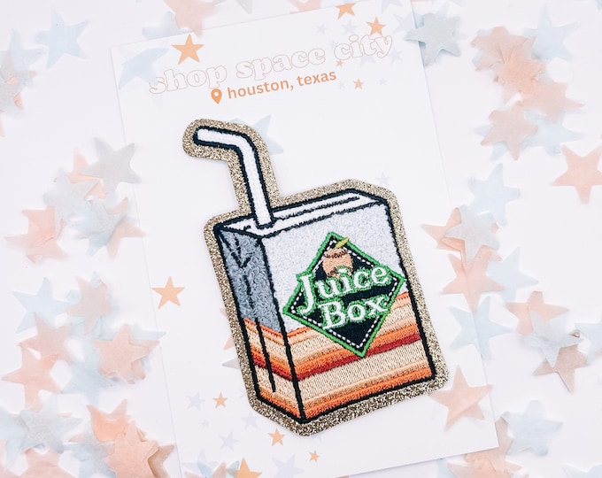 THE Juice Box Patch Houston Astros Baseball Minute Maid Park Adhesive