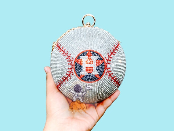 Baseball shaped purse hotsell