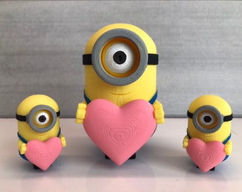 Minion valentine | Etsy