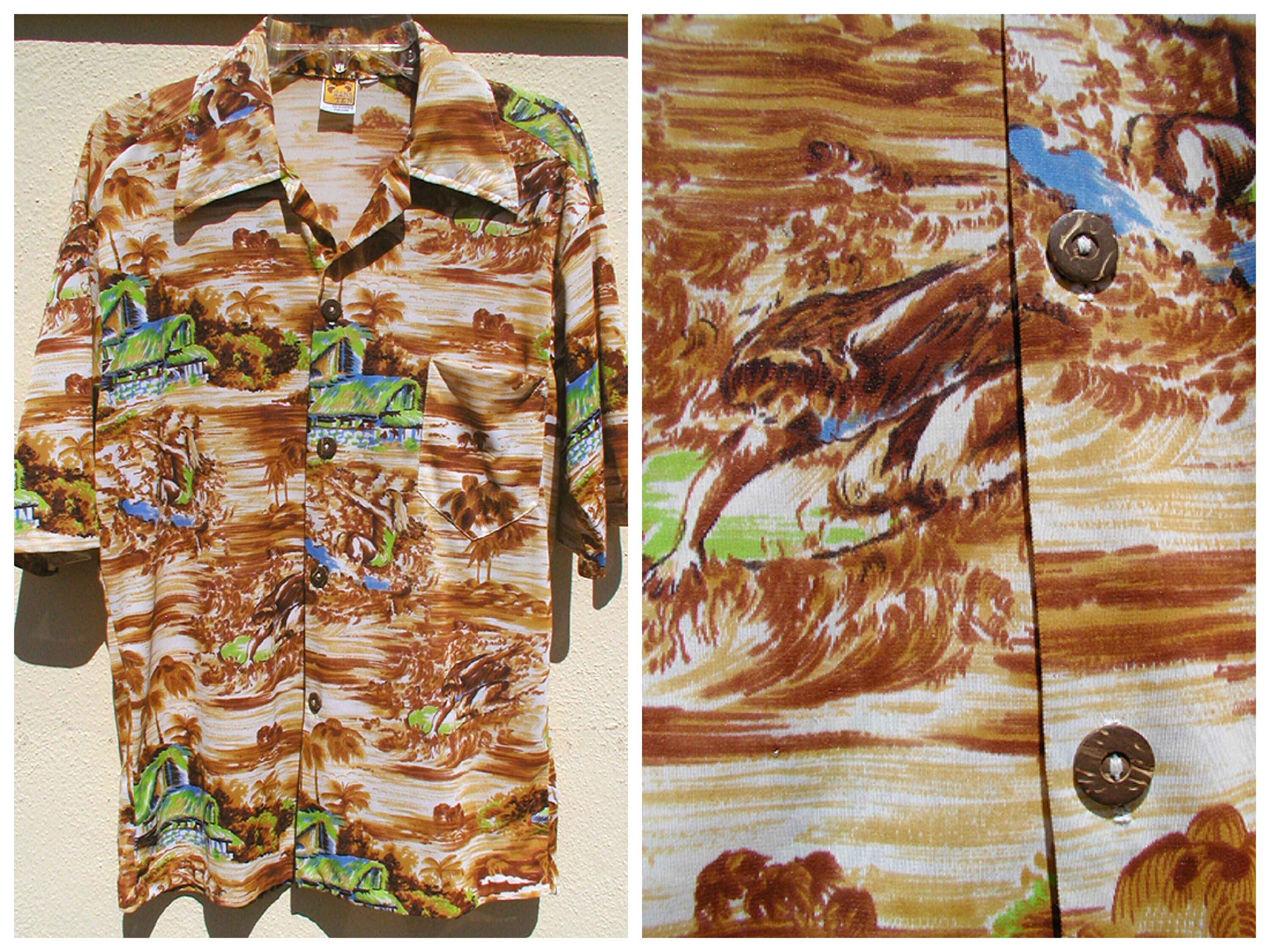 【関税・送料込み】 Celine Hawaii shirt HAWAIIAN SHIRT IN PRINTED CRÊPE DE CHINE - | CELINE