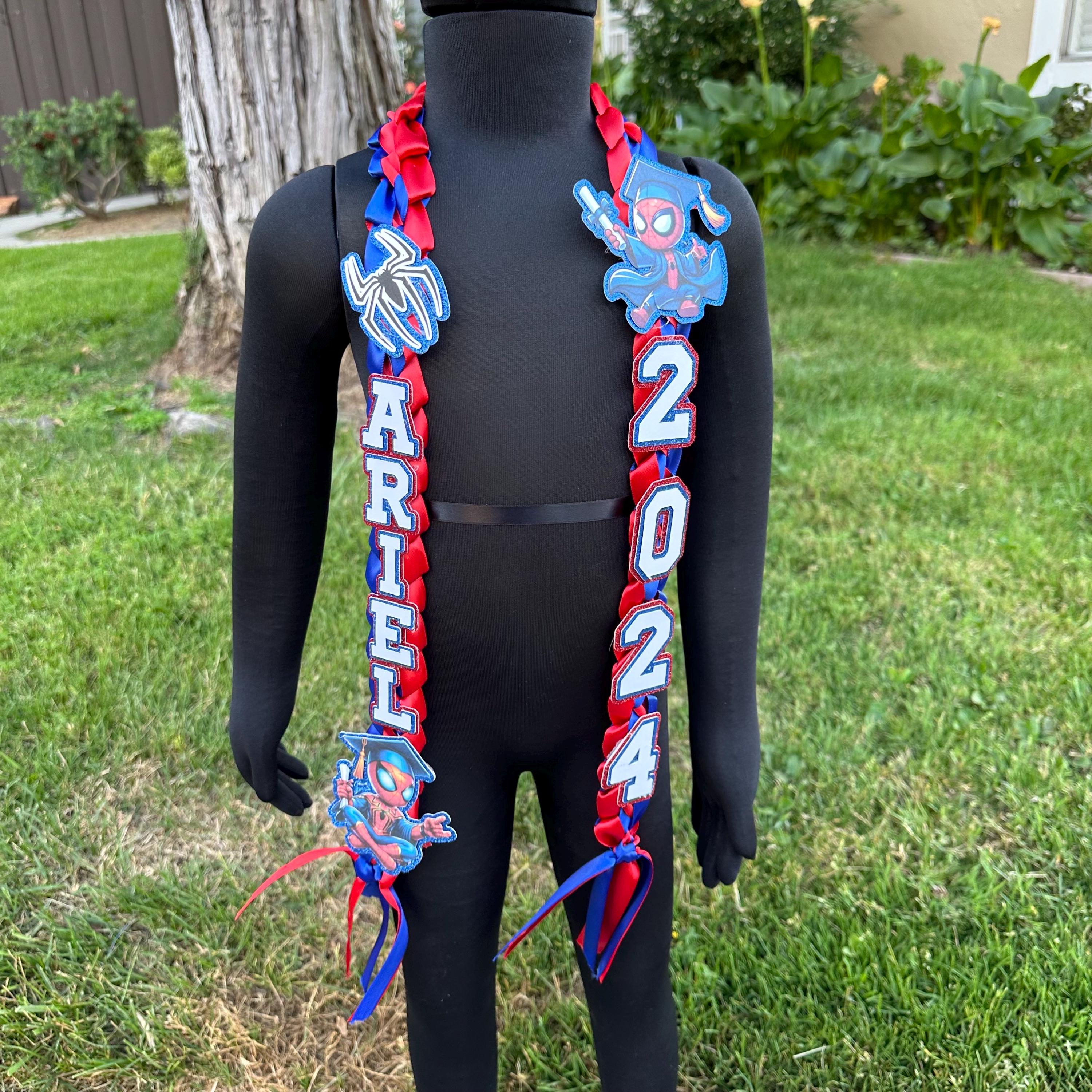 Kider Ribbon Preschool/kinder Ribbon Spider Graduation Lei 2026 - Etsy