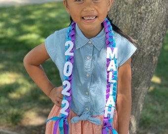 Preschool/kinder ribbon graduation lei 2024