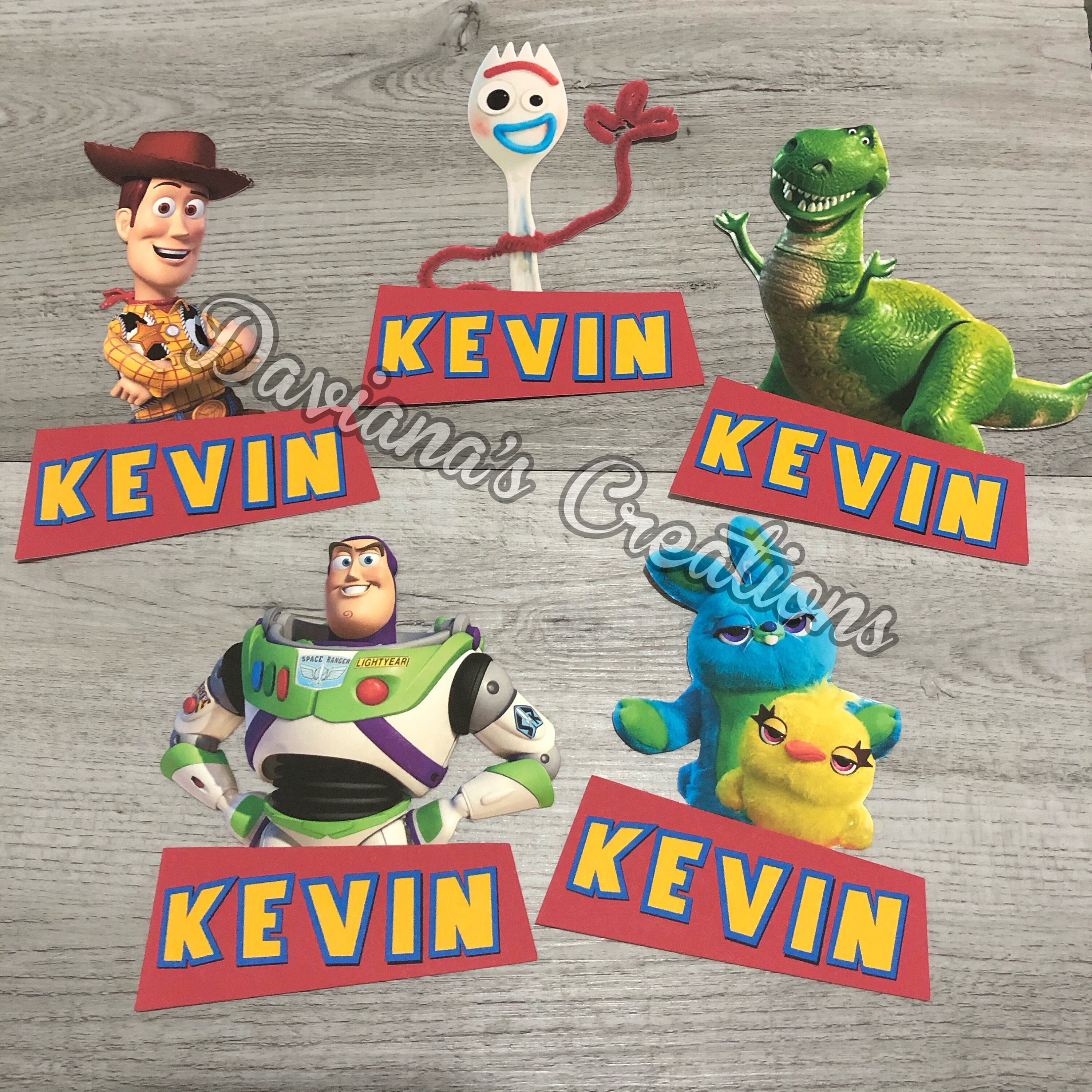 Toy Story Centerpiece Cutouts Party Decorations Etsy UK
