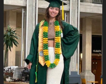 Paper graduation lei