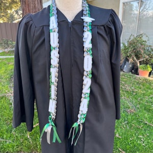 Graduation lei with name and year 2024 image 7