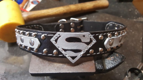 superman dog collar