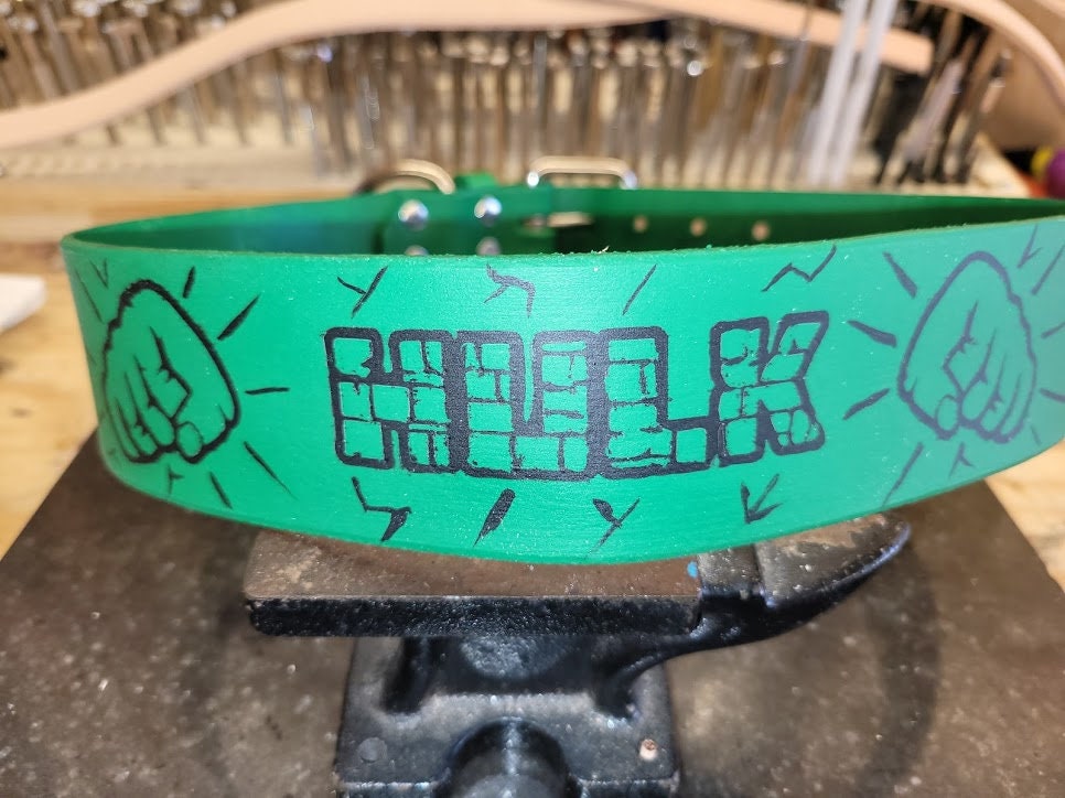 the hulk dog collar