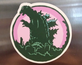 GODZILLA MAGNET - Gojira, Kaiju movie monster king of monsters