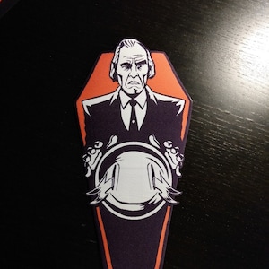 PATCH - The Tall Man - HORROR - Woven,iron on - art inspired by Phantasm movie