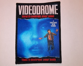 PATCH - Videodrome - HORROR Sci-fi movie David Cronenberg - Iron on