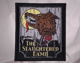 PATCH - The Slaughtered Lamb - HORROR, woven An American Werewolf in London