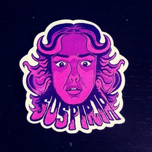 PATCH - Suspiria - HORROR - Woven,iron on Italian eurohorror Dario Argento Suzy Bannion