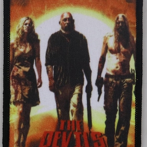 The Devil&#39;s Rejects - Color PATCH HORROR movie - Rob Zombie Sid Haig Devils captain spaulding