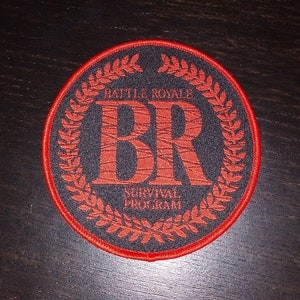PATCH - Battle Royale Survival Program, Japan Horror Cult movie, woven iron-on