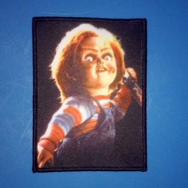 PATCH - Child's Play CHUCKY - HORROR -slasher, 80s, cult movie, comedy, good guys