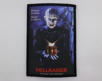 Hellraiser / Pinhead - Full color PATCH - HORROR movie - Clive Barker, Doug Bradley, Cenobites