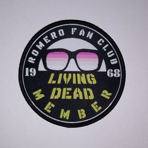 PATCH - The George Romero Fan Club - zombi, notte giorno alba dei morti viventi horror