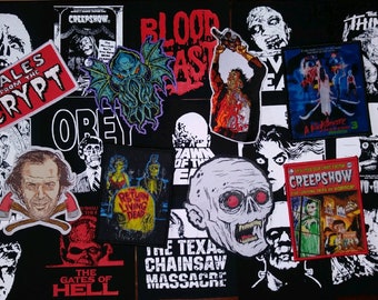 Horror Patches Etsy