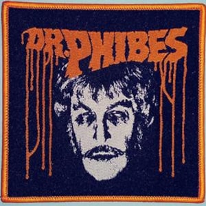 PATCH - The Abominable Dr. PHIBES - Vincent Price - Woven Horror Patch