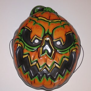"GOBLINHAUS Halloween Maske ""Jack Messer"" - Kunststoff Halloween Maske / Ben Cooper Typ."