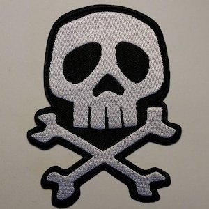 Embroidered patch - CAPTAIN HARLOCK - horror punk records space pirate. Iron on