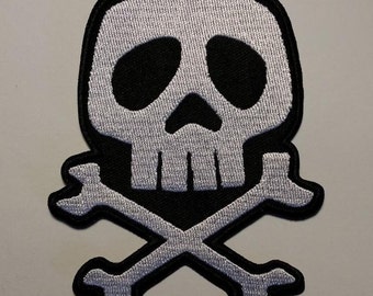 Embroidered patch - CAPTAIN HARLOCK - horror punk records space pirate. Iron on