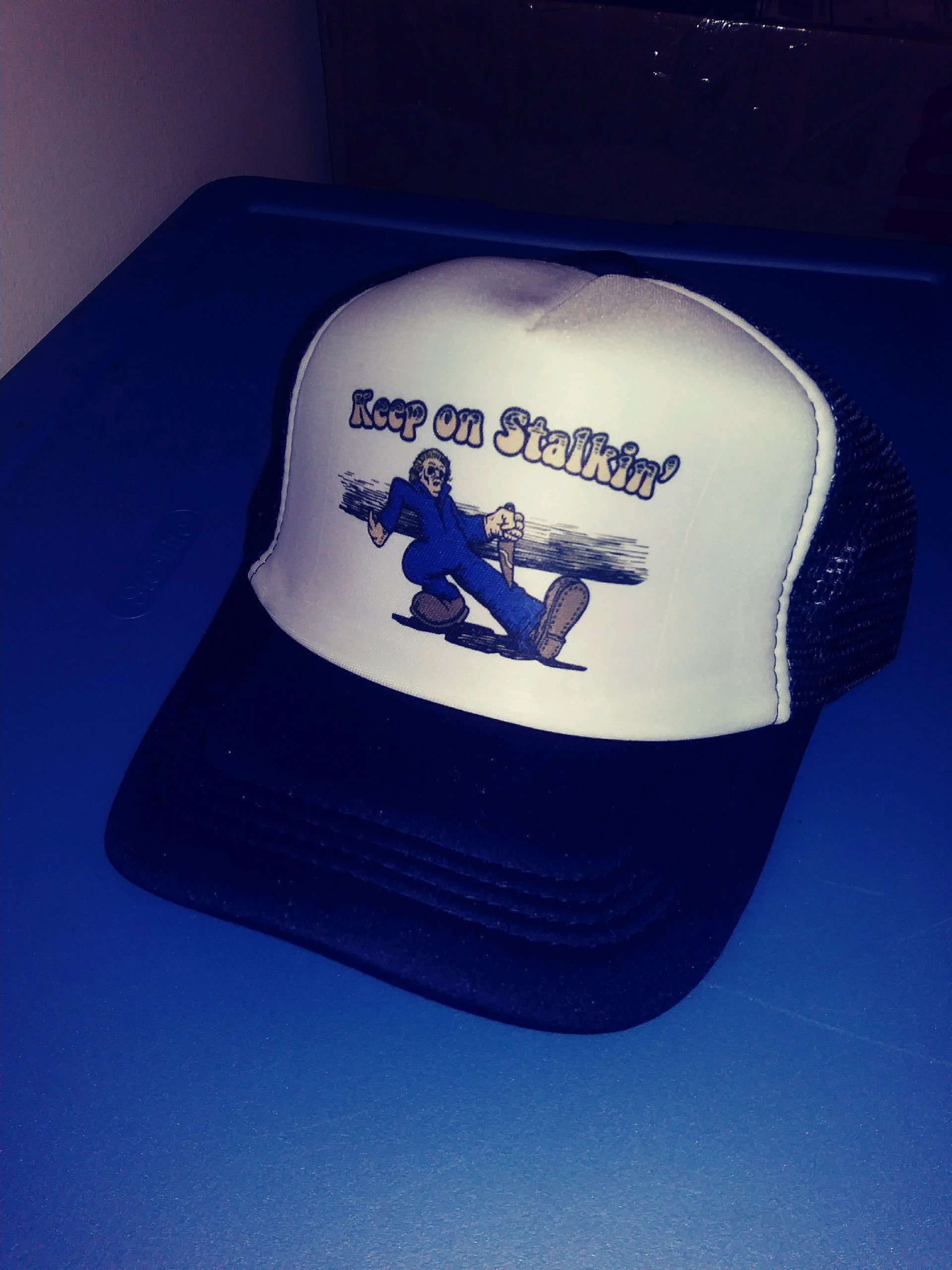 HORROR Trucker Cap Keep on Stalkin 