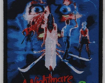 Woven PATCH - A Nightmare on Elm Street 3, The Dream Warriors - HORROR, Freddy Krueger