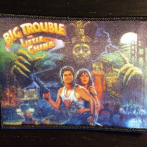 PATCH - ビッグ・トラブル・イン・リトル・チャイナ - カルト映画 - ジョン・カーペンター、カート・ラッセル、ジャック・バートン、ロー・パン