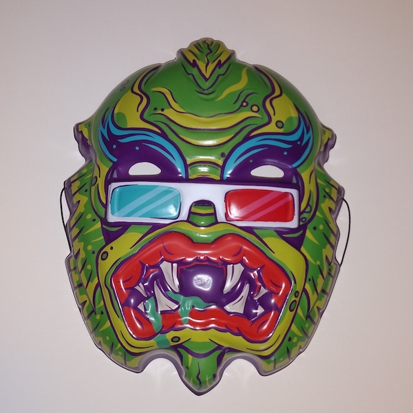 GOBLINHAUS Masks “Creature Feature” - vintage style plastic Halloween mask / Ben Cooper type